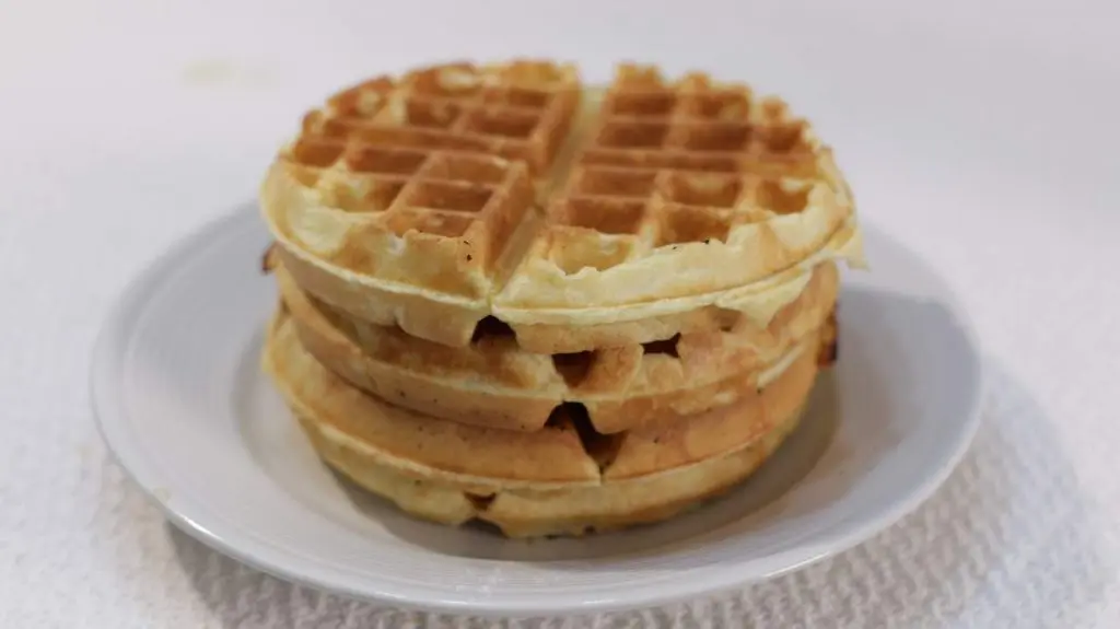 Buttery Belgian Waffles for a Vertical Waffle Maker