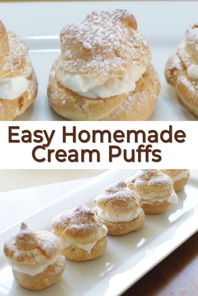 Homemade Cream Puff Recipe - Live Well Bake Often