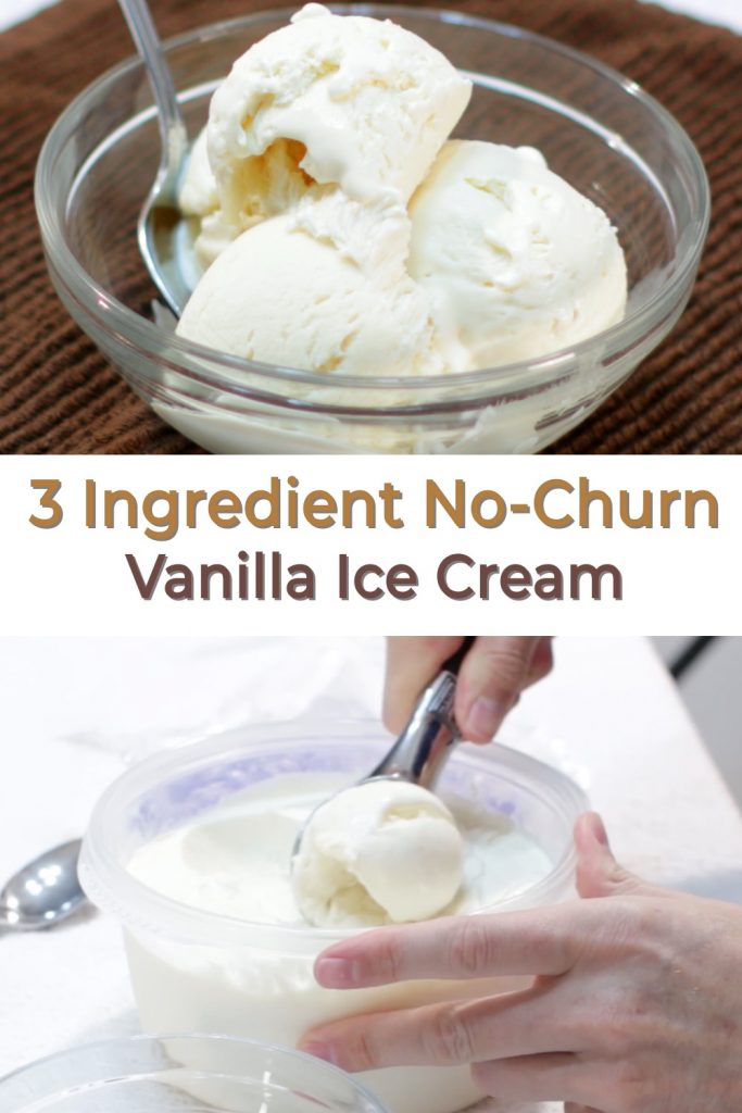 3-Ingredient Ice Cream (without a machine) - Mighty Mrs